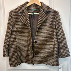 Ralph-lauren Women's Brown and Tan Jacket